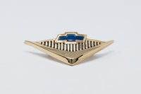 1955/56 V8 Bel Air Horn Cap Emblem Gold