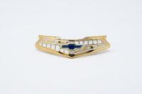 1955/56 V6 Bel Air Horn Cap Emblem Gold