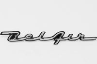 1957 Bel Air Dash Panel Script Chrome/Black