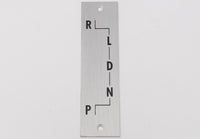 Early 1956 Automatic Shift Pattern Indicator Plate